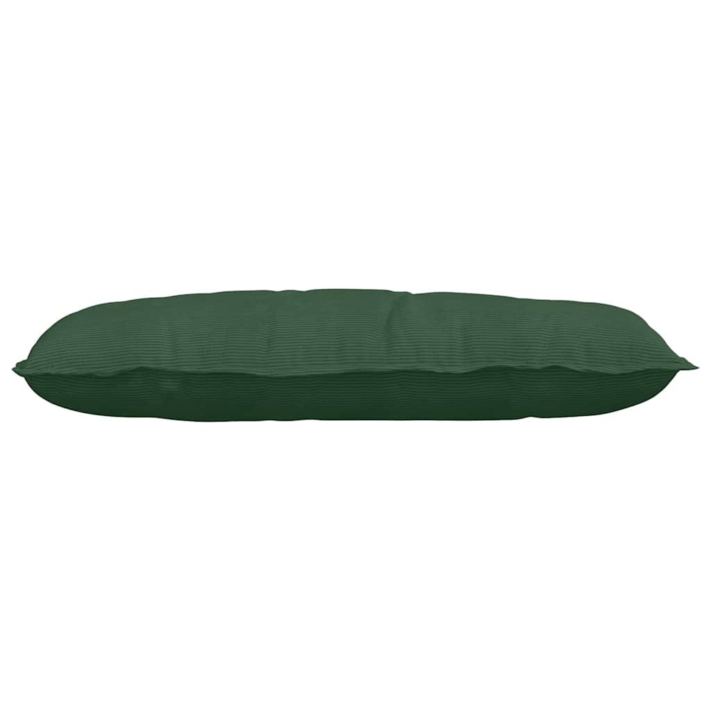 Cuscino per Schiena Verde Giungla 100 x 50 cm Tessuto in Cords