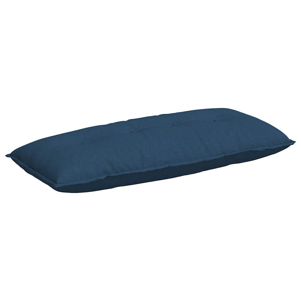 Cuscino per Schiena Blu 120 x 19 x 50 cm Tessuto