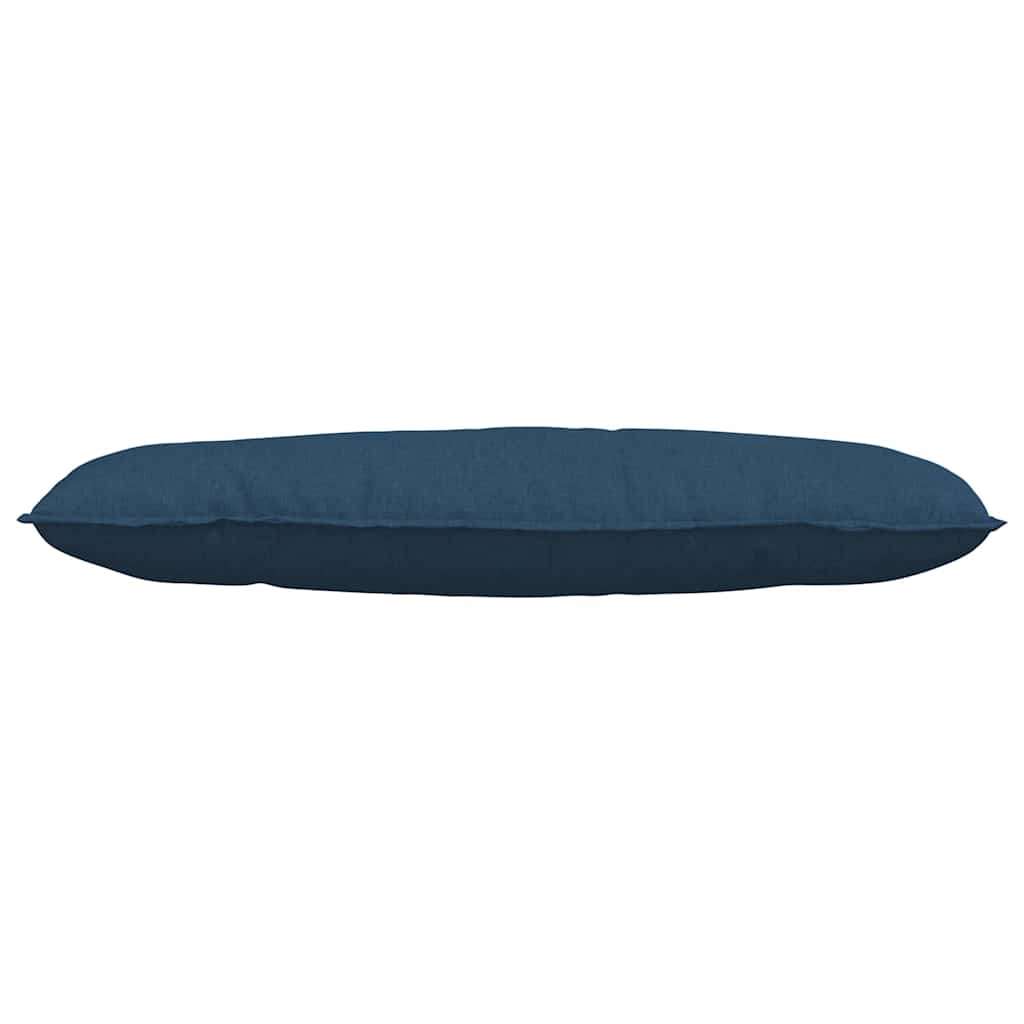 Cuscino per Schiena Blu 120 x 19 x 50 cm Tessuto