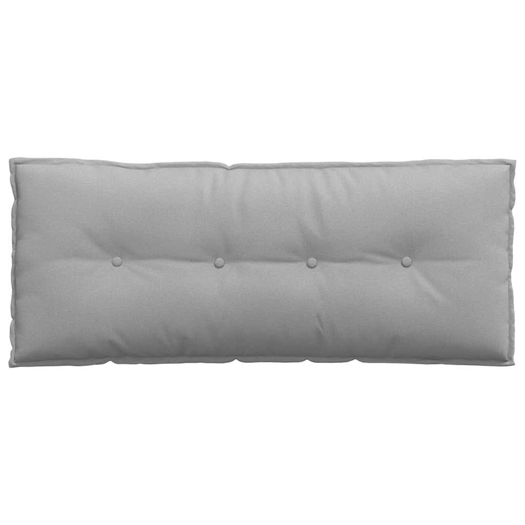 Cuscino per Schiena Grigio Nuvola 120 x 19 x 50 cm Tessuto