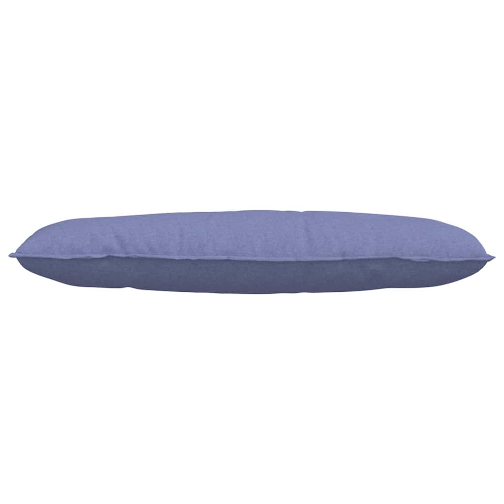 Cuscino per Schiena Blu jeans 120 x 19 x 50 cm Tessuto