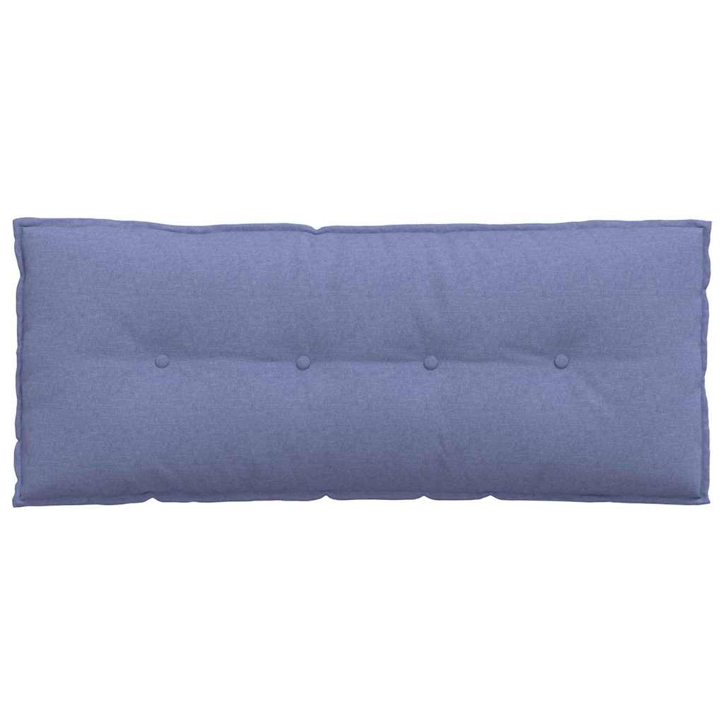 Cuscino per Schiena Blu jeans 120 x 19 x 50 cm Tessuto