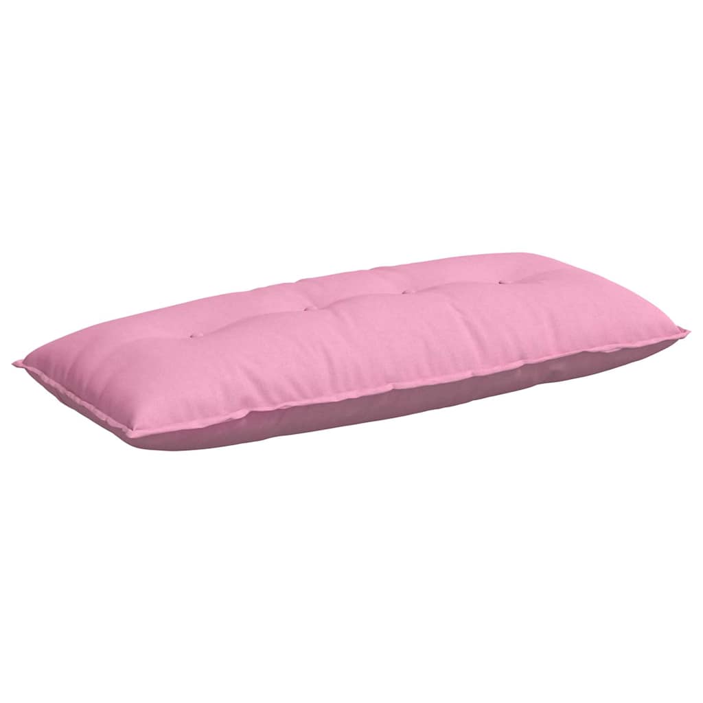 Cuscino per Schiena Rosa 120 x 19 x 50 cm Tessuto