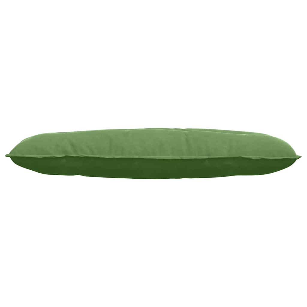 Cuscino per Schiena Verde chiaro 120 x 50 cm Tessuto in Cords