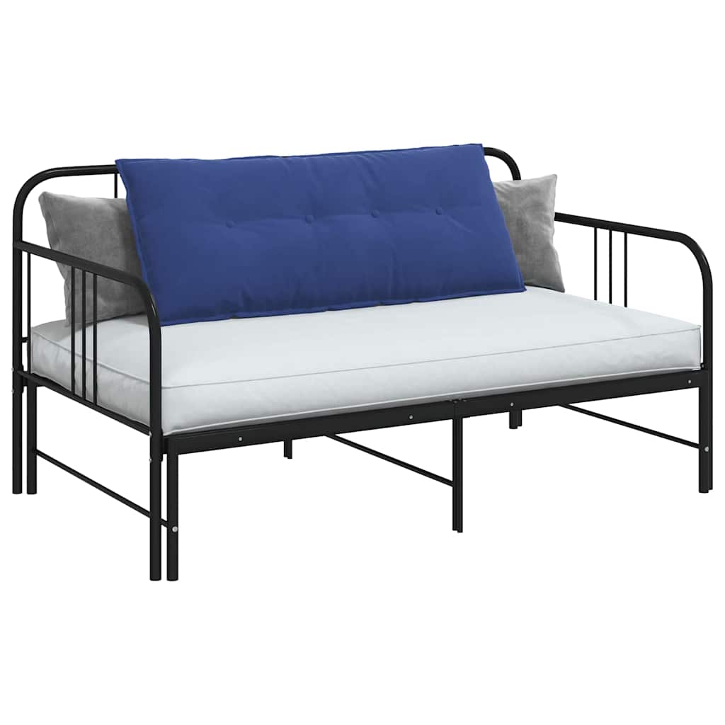 Cuscino per Schiena Blu Polizia 120 x 50 cm Tessuto in Cords