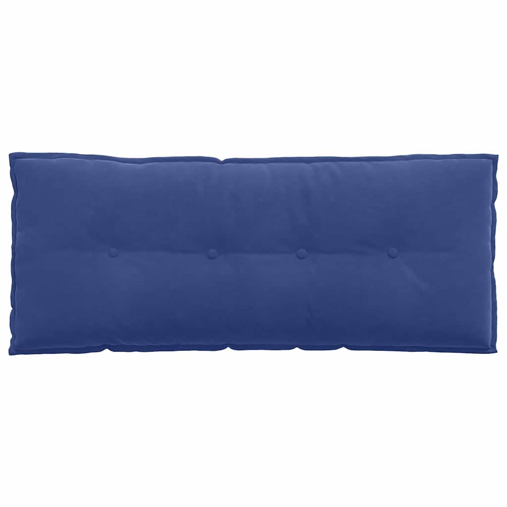 Cuscino per Schiena Blu Polizia 120 x 50 cm Tessuto in Cords