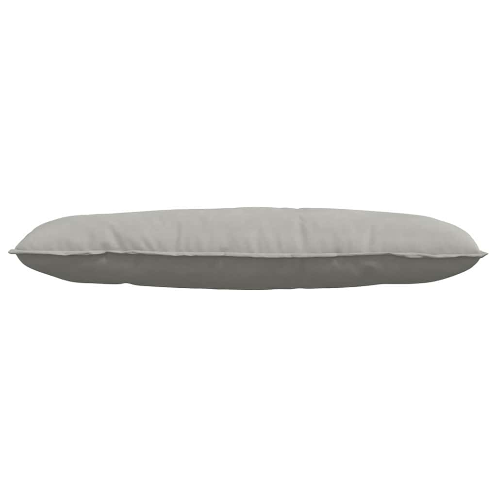 Cuscino per Schiena Grigio Chiaro 120 x 50 cm