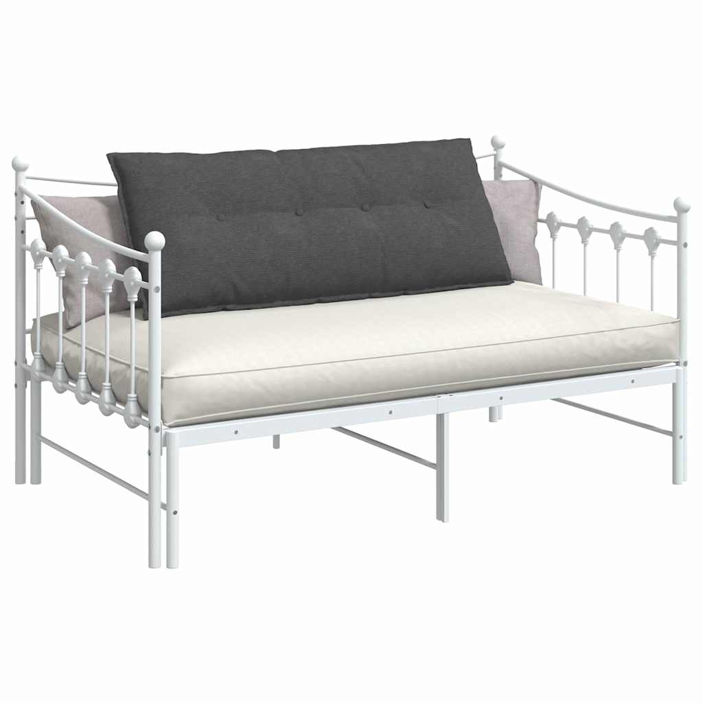 Cuscino per Schiena Grigio Scuro 120 x 50 cm Tessuto in Cords