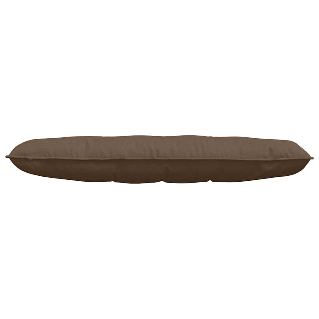 Cuscino per Schiena Marrone 140 x 19 x 50 cm Tessuto
