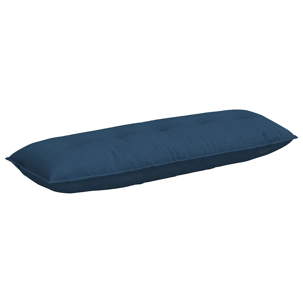 Cuscino per Schiena Blu 140 x 19 x 50 cm Tessuto
