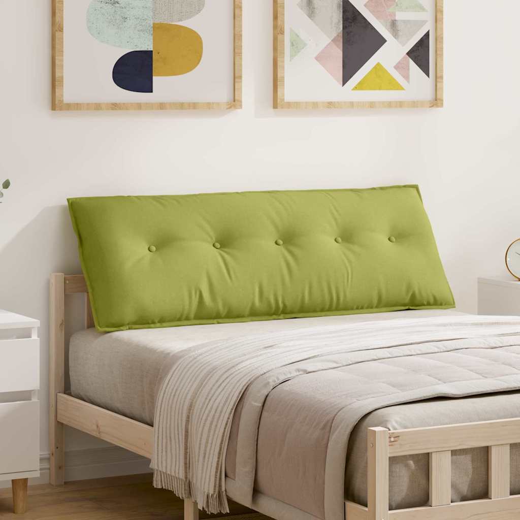 Cuscino per Schiena Verde chiaro 140 x 19 x 50 cm Tessuto