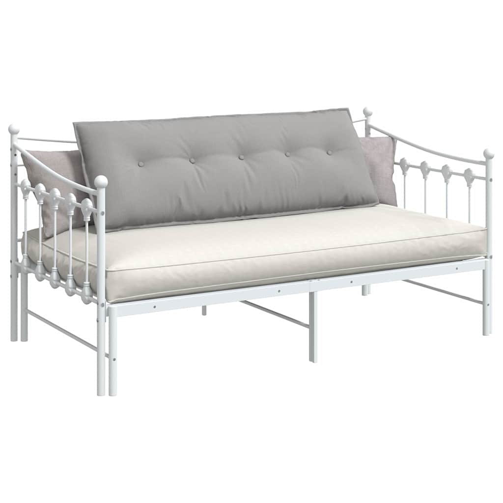 Cuscino per Schiena Grigio Nuvola 140 x 19 x 50 cm Tessuto