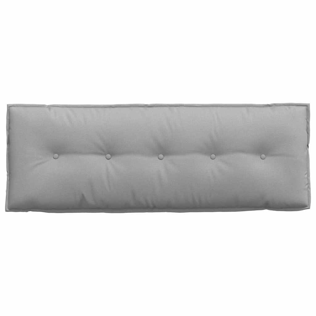 Cuscino per Schiena Grigio Nuvola 140 x 19 x 50 cm Tessuto