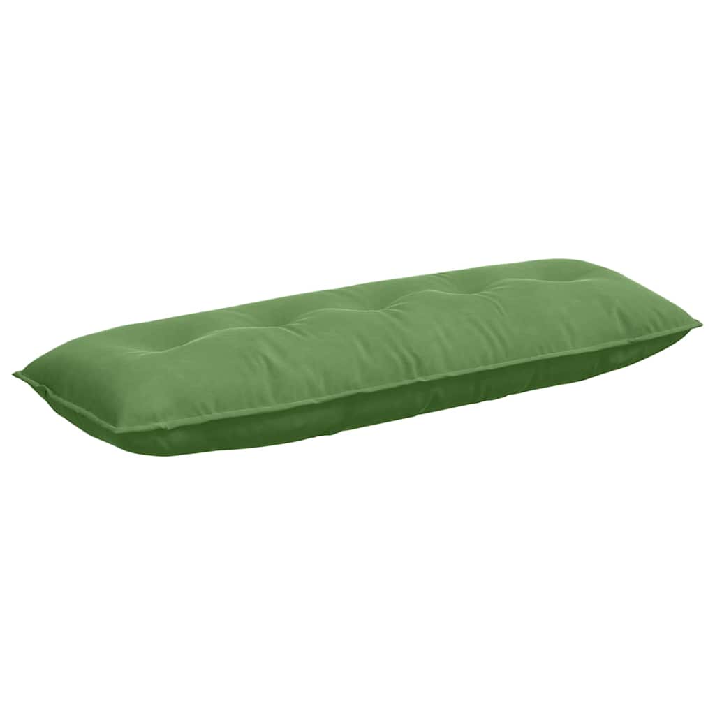 Cuscino per Schiena Verde chiaro 140 x 50 cm Tessuto in Cords