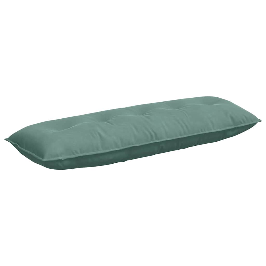 Cuscino per Schiena Verde Mare 140 x 50 cm Tessuto in Cords