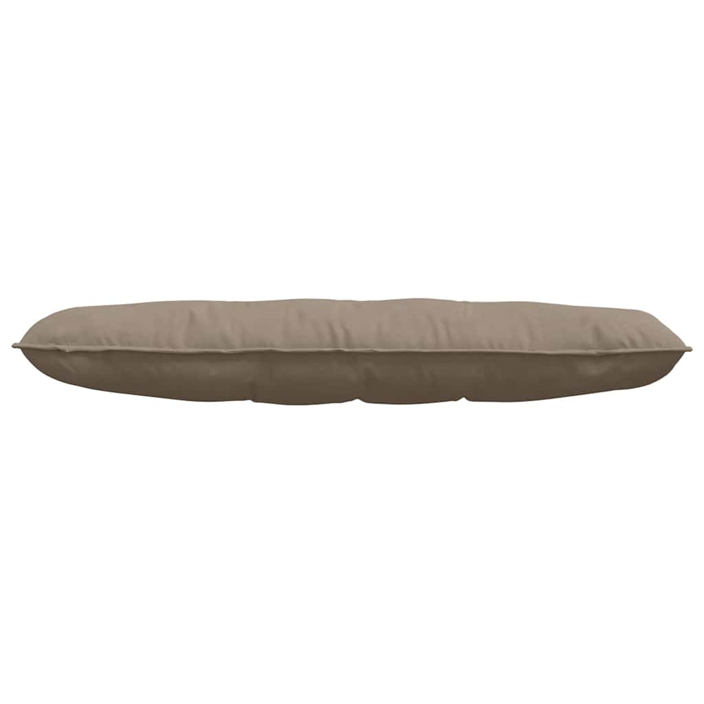 Cuscino per Schiena Tortora 140 x 50 cm Tessuto in Microfibra