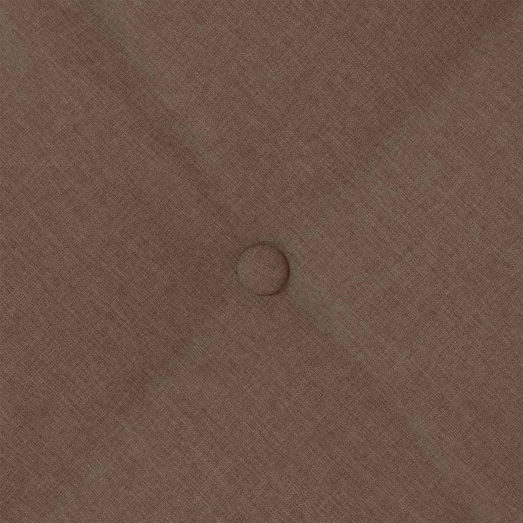 Cuscino per Schiena Marrone 160 x 19 x 50 cm Tessuto