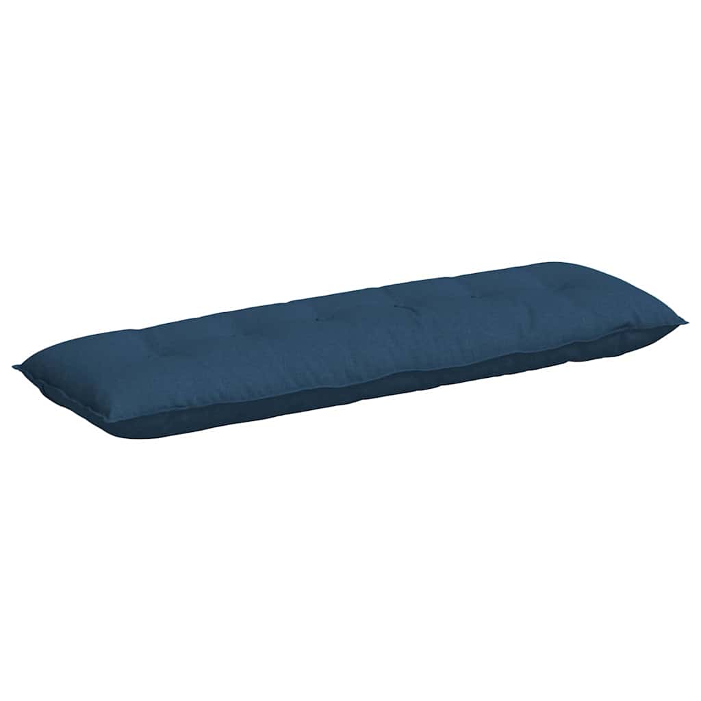 Cuscino per Schiena Blu 160 x 19 x 50 cm Tessuto