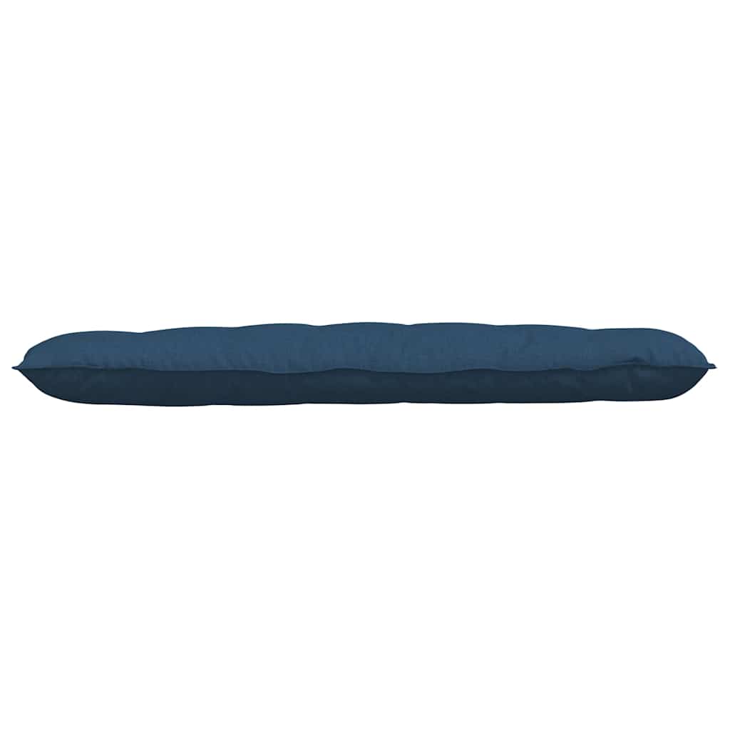 Cuscino per Schiena Blu 160 x 19 x 50 cm Tessuto