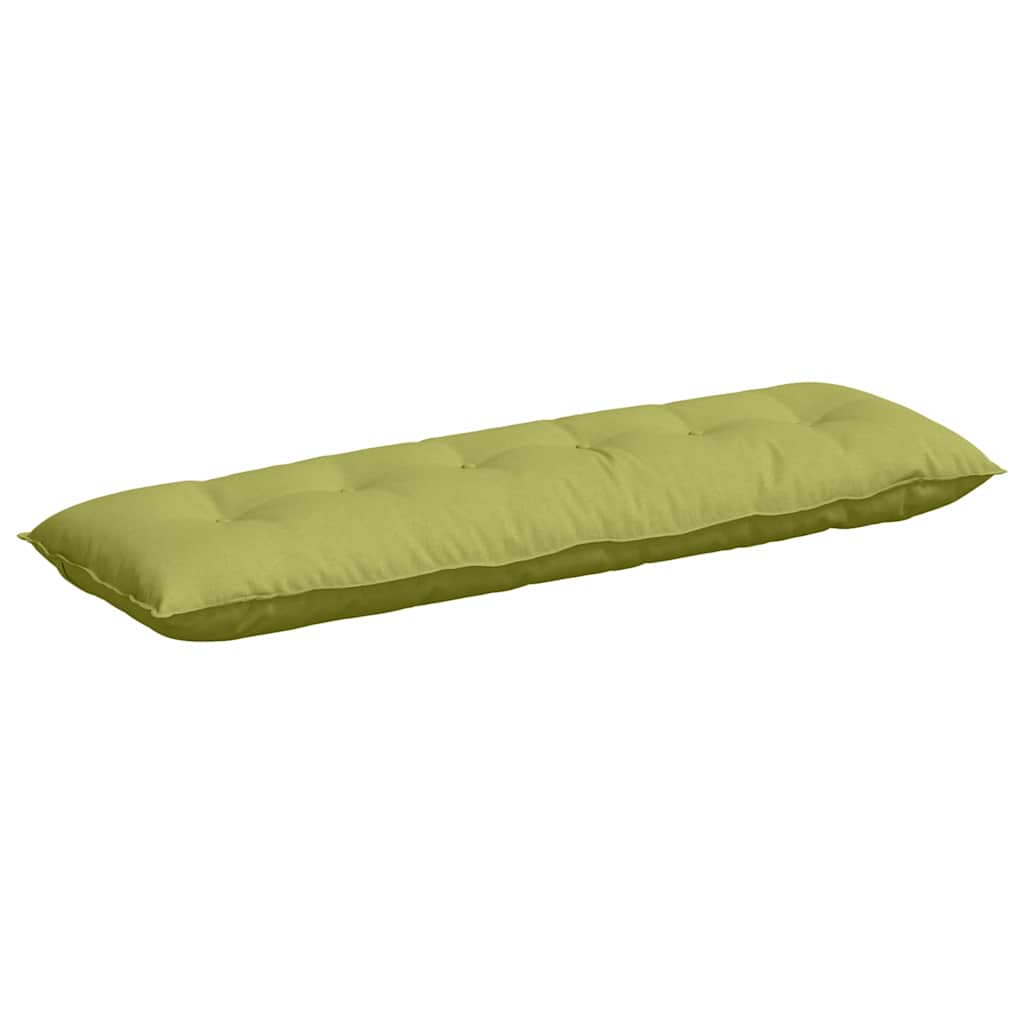 Cuscino per Schiena Verde chiaro 160 x 19 x 50 cm Tessuto