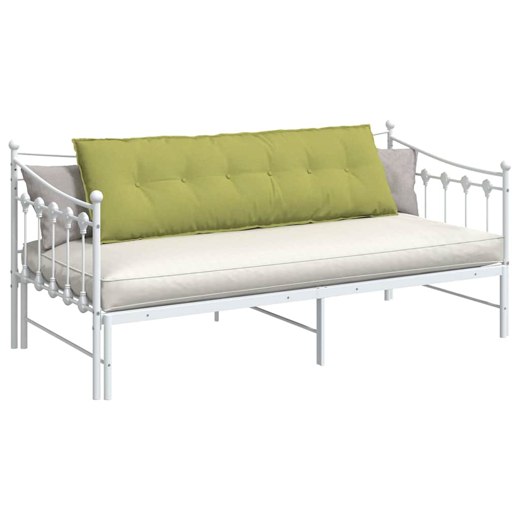 Cuscino per Schiena Verde chiaro 160 x 19 x 50 cm Tessuto
