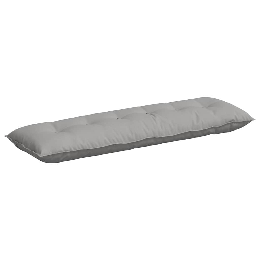 Cuscino per Schiena Grigio Nuvola 160 x 19 x 50 cm Tessuto