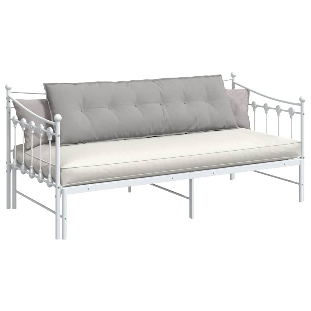 Cuscino per Schiena Grigio Nuvola 160 x 19 x 50 cm Tessuto