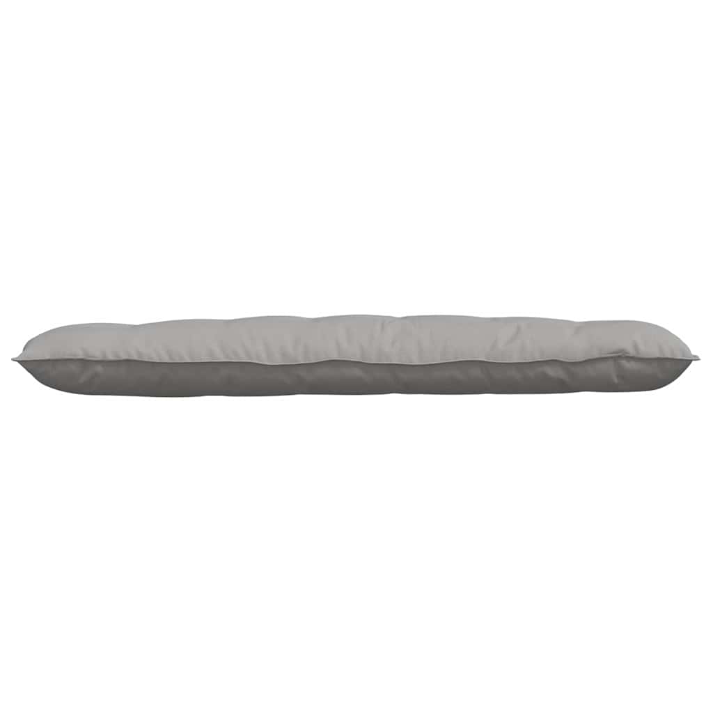 Cuscino per Schiena Grigio Nuvola 160 x 19 x 50 cm Tessuto