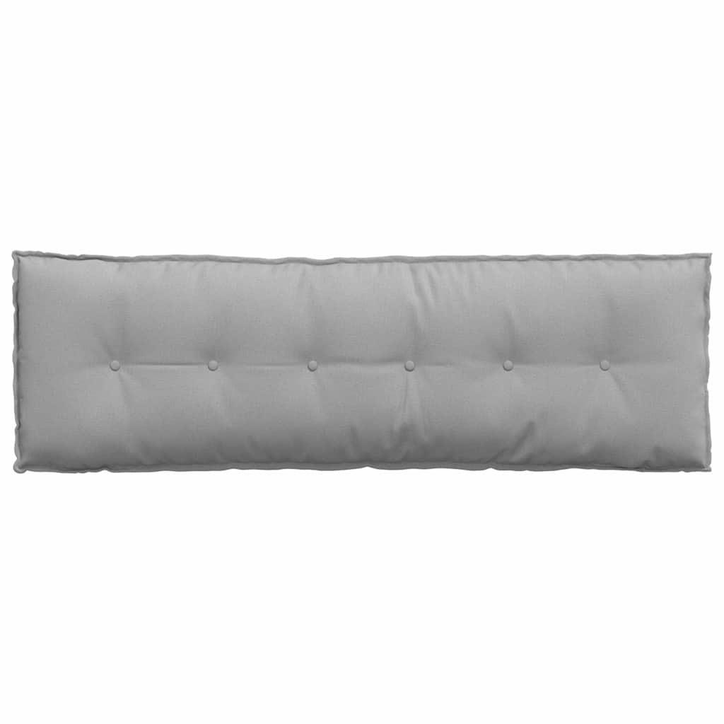 Cuscino per Schiena Grigio Nuvola 160 x 19 x 50 cm Tessuto