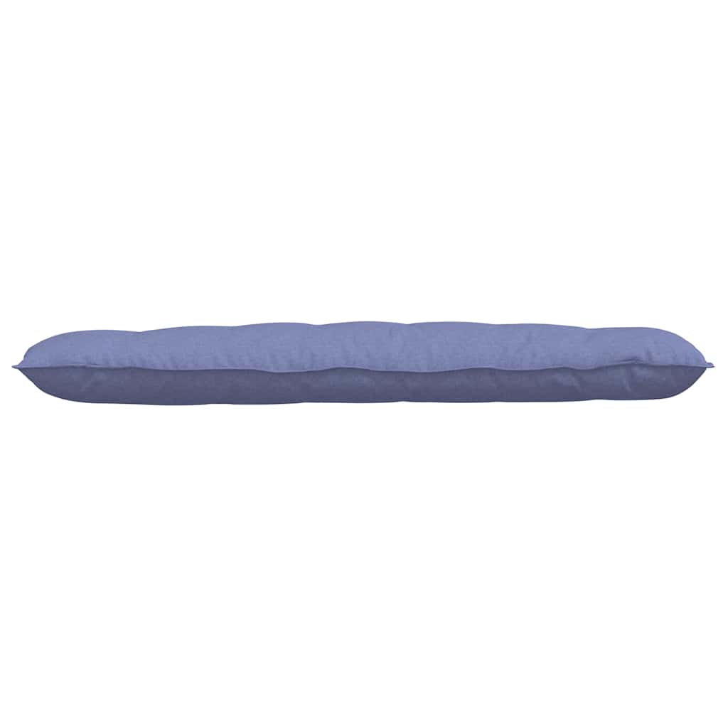 Cuscino per Schiena Blu jeans 160 x 19 x 50 cm Tessuto