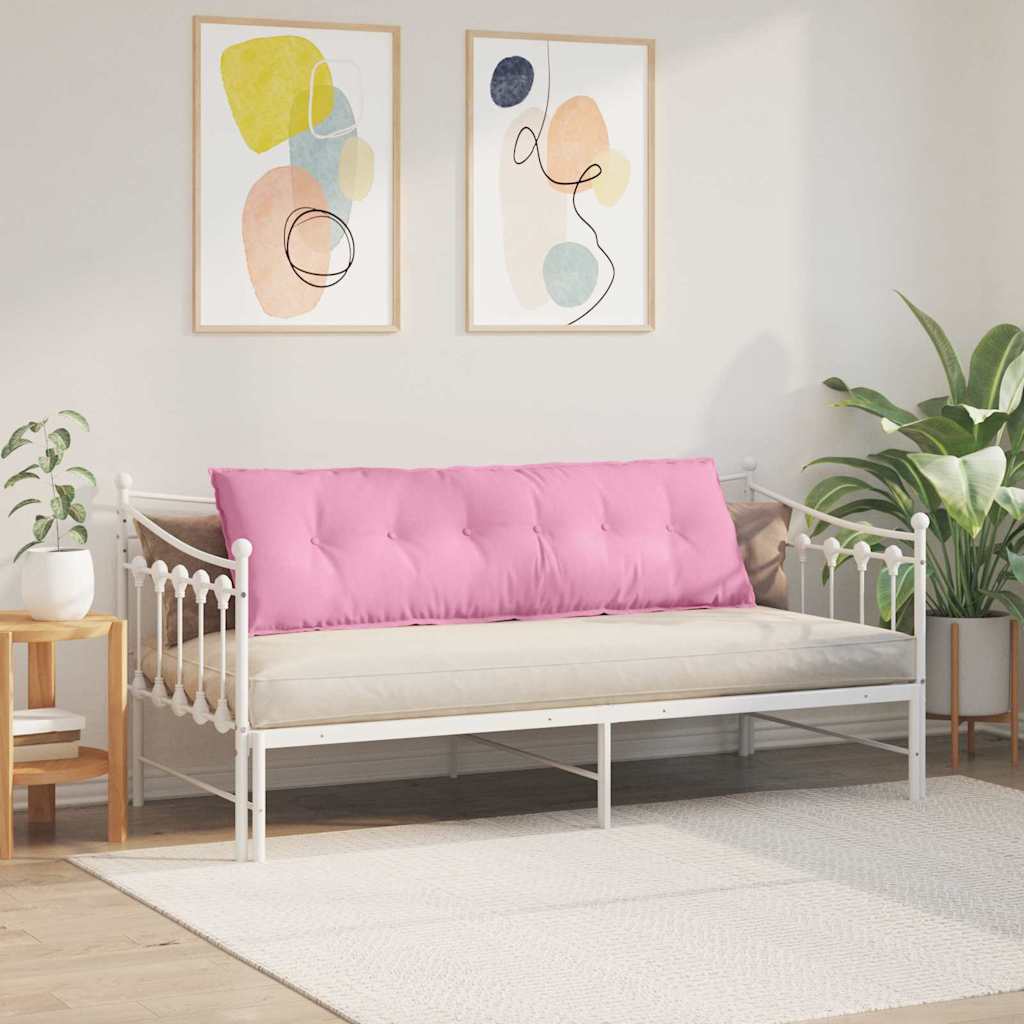 Cuscino per Schiena Rosa 160 x 19 x 50 cm Tessuto