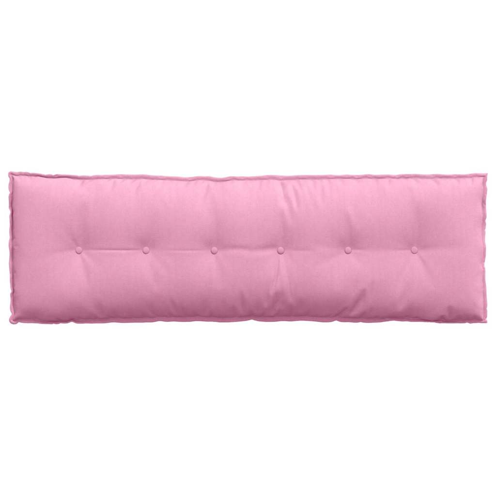 Cuscino per Schiena Rosa 160 x 19 x 50 cm Tessuto