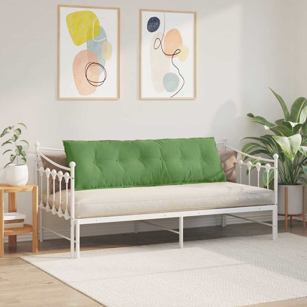 Cuscino per Schiena Verde chiaro 160 x 50 cm Tessuto in Cords