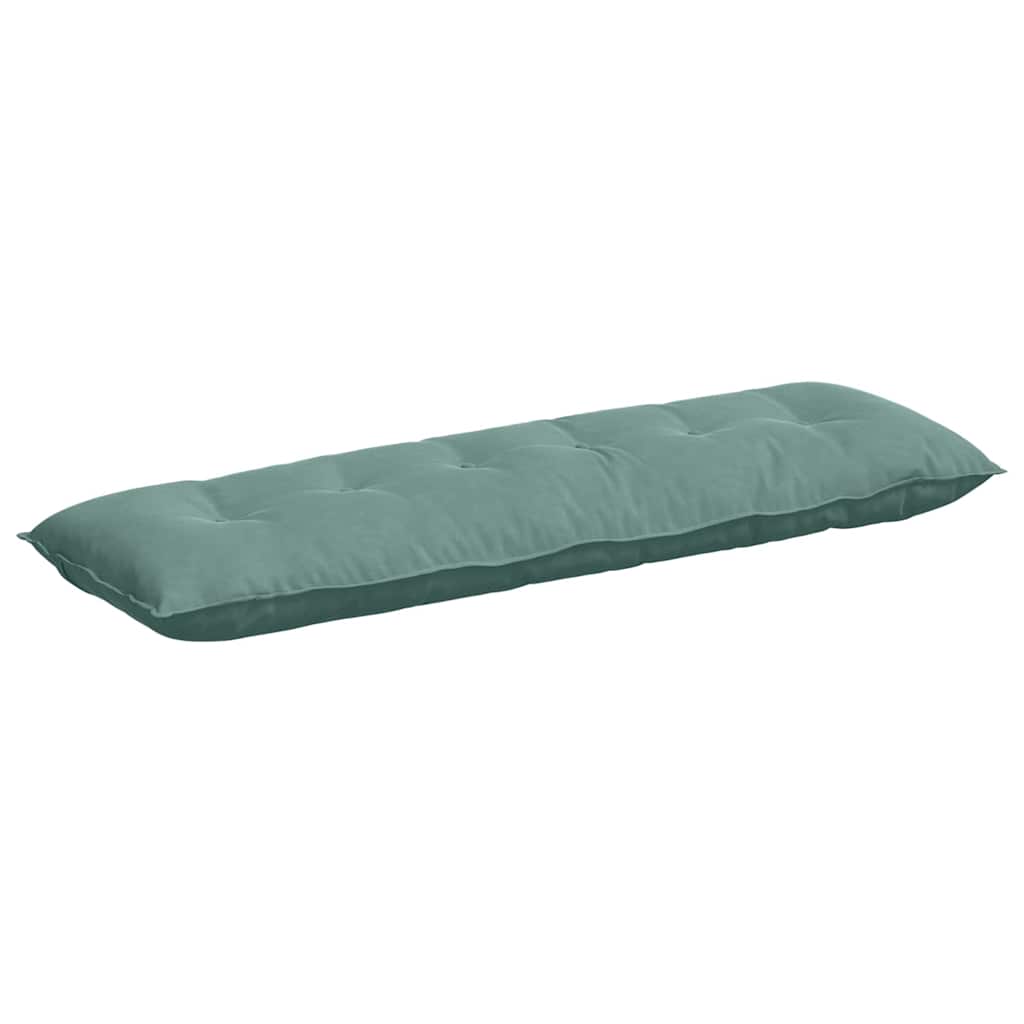 Cuscino per Schiena Verde Mare 160 x 50 cm Tessuto in Cords