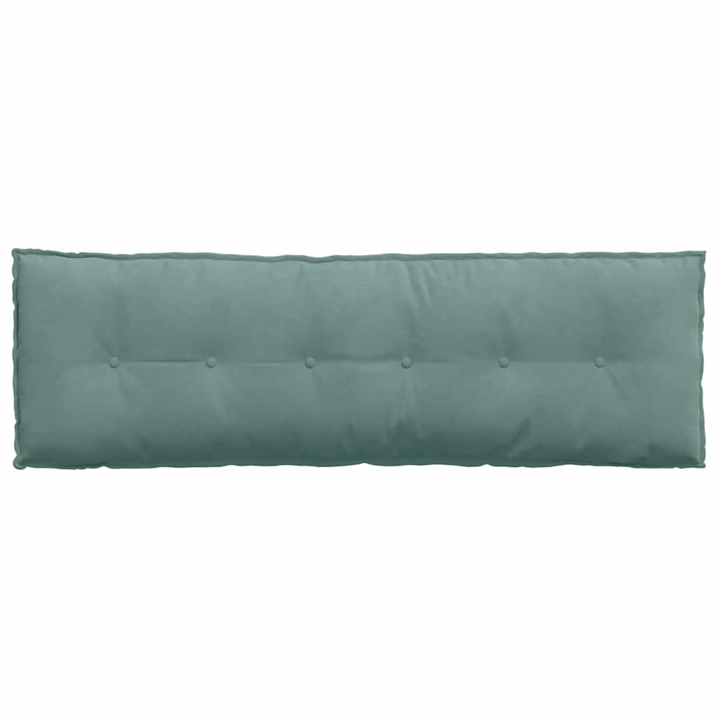 Cuscino per Schiena Verde Mare 160 x 50 cm Tessuto in Cords