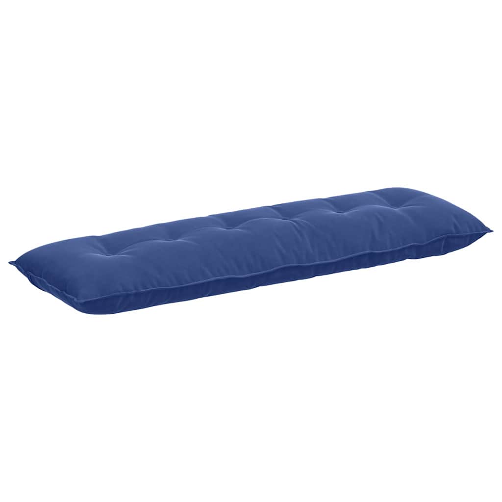 Cuscino per Schiena Blu Polizia 160 x 50 cm Tessuto in Cords