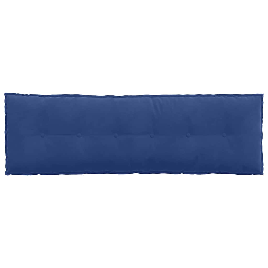 Cuscino per Schiena Blu Polizia 160 x 50 cm Tessuto in Cords