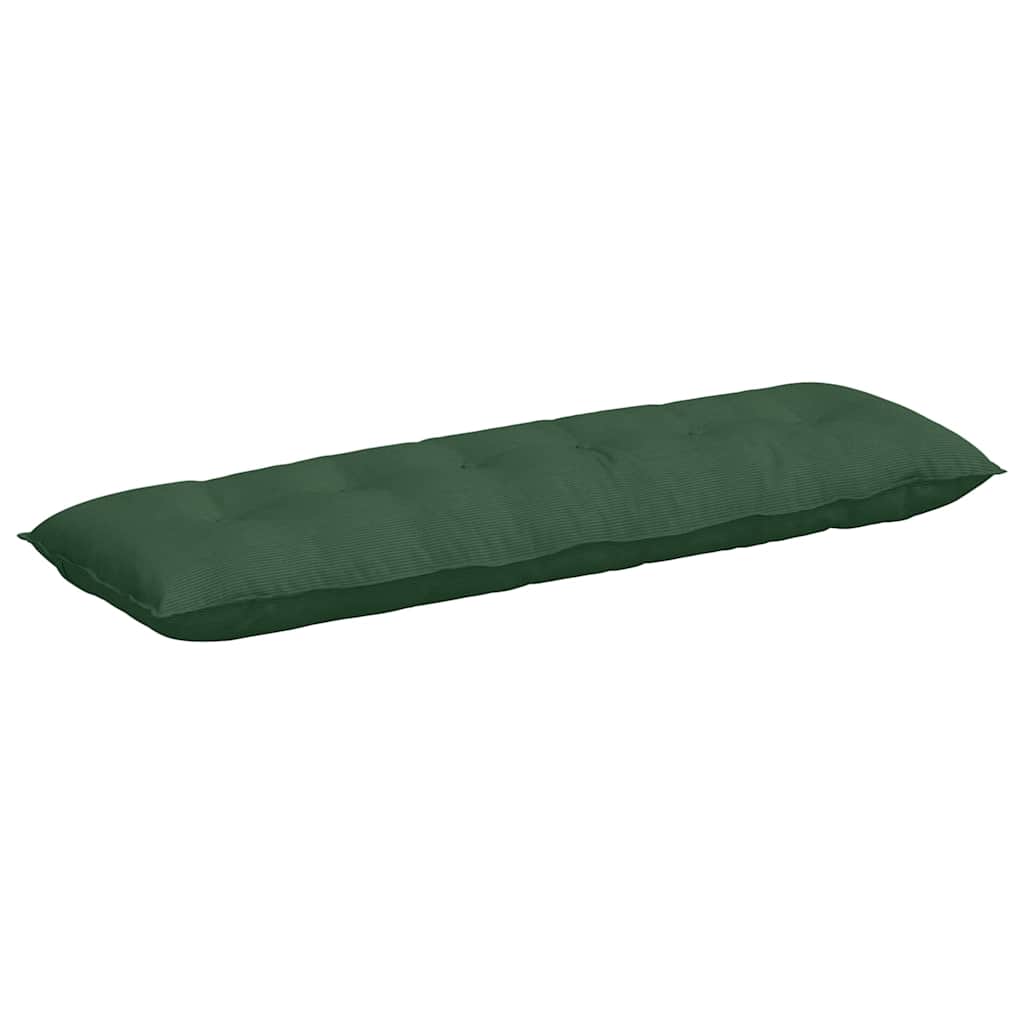 Cuscino per Schiena Verde Giungla 160 x 50 cm Tessuto in Cords