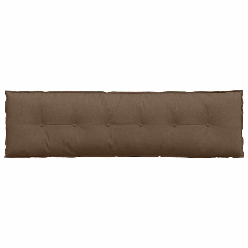 Cuscino per Schiena Marrone 180 x 19 x 50 cm Tessuto