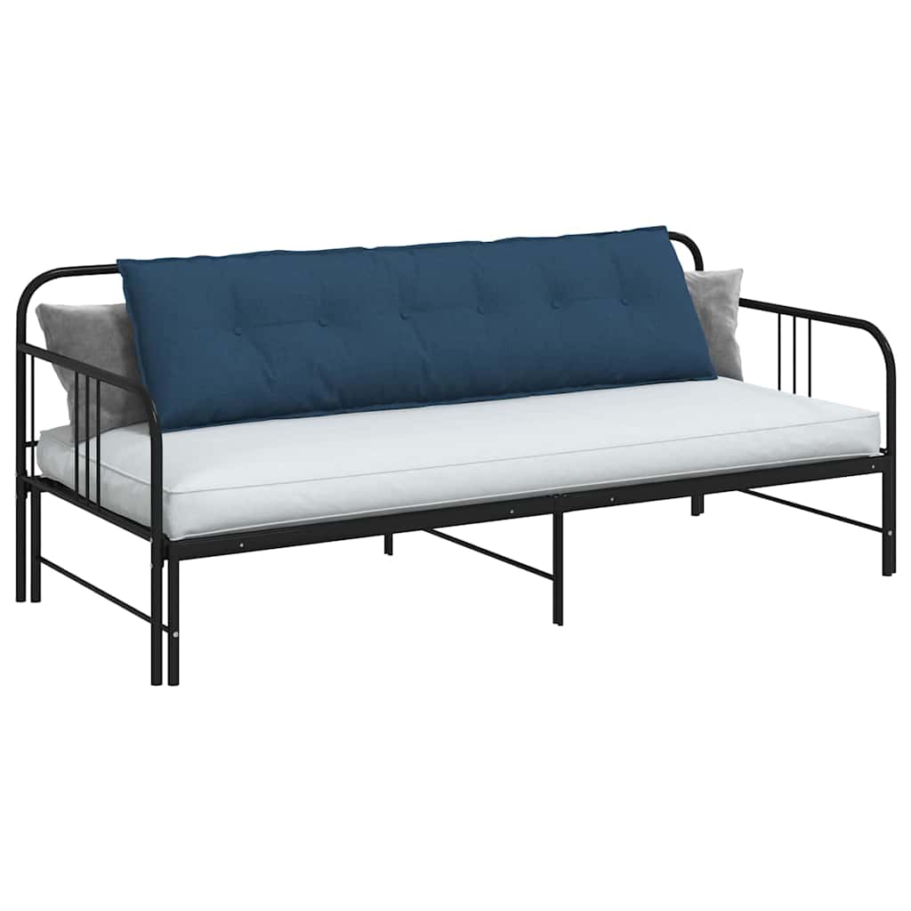 Cuscino per Schiena Blu 180 x 19 x 50 cm Tessuto
