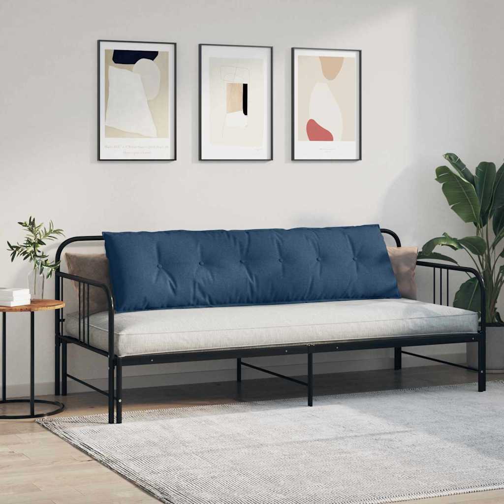 Cuscino per Schiena Blu 180 x 19 x 50 cm Tessuto