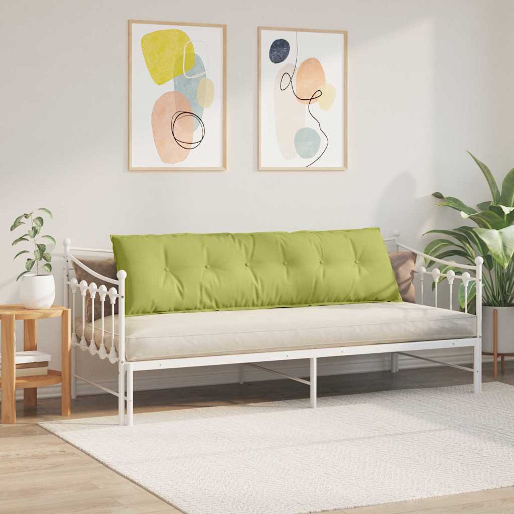 Cuscino per Schiena Verde chiaro 180 x 19 x 50 cm Tessuto