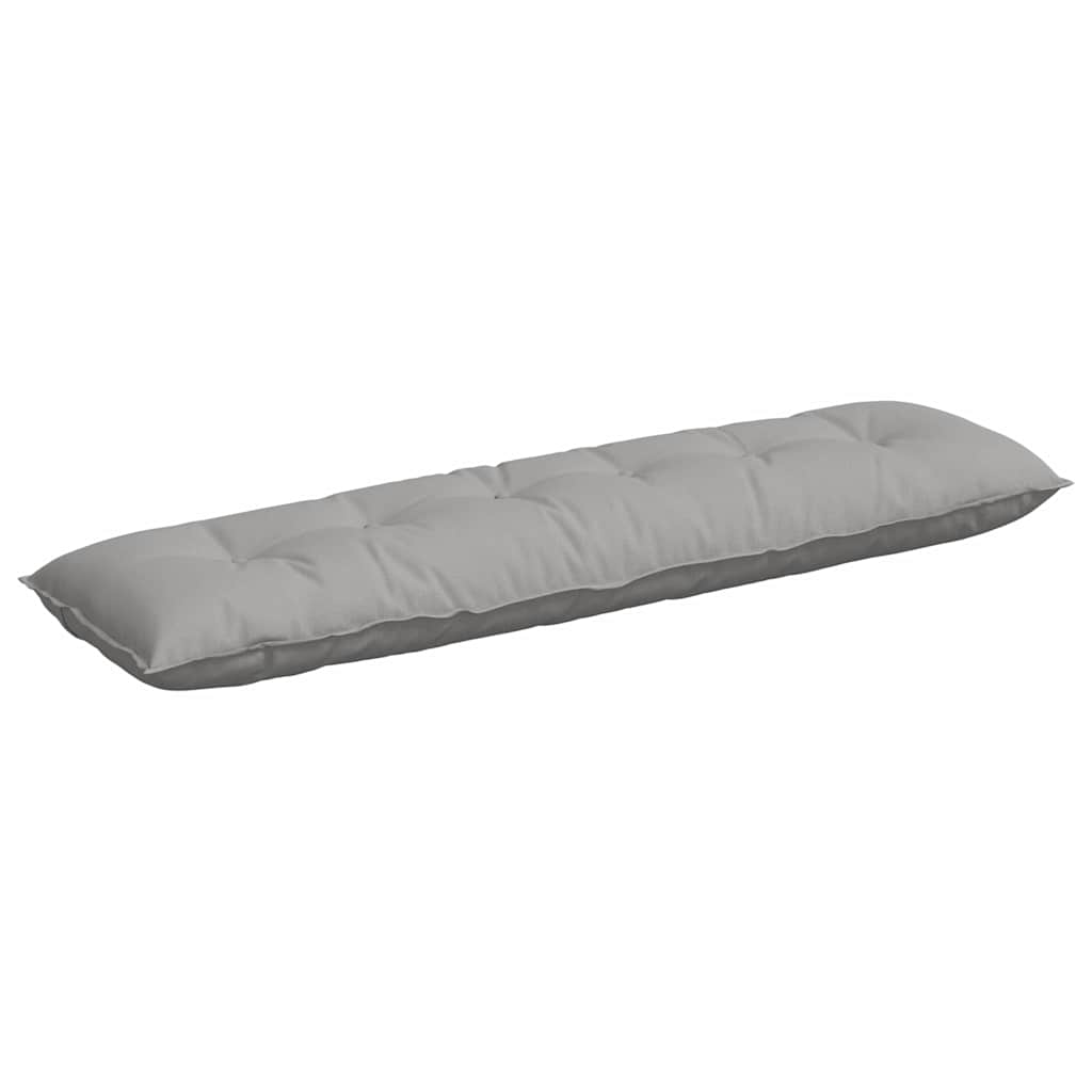 Cuscino per Schiena Grigio Nuvola 180 x 19 x 50 cm Tessuto