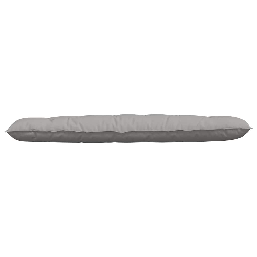 Cuscino per Schiena Grigio Nuvola 180 x 19 x 50 cm Tessuto