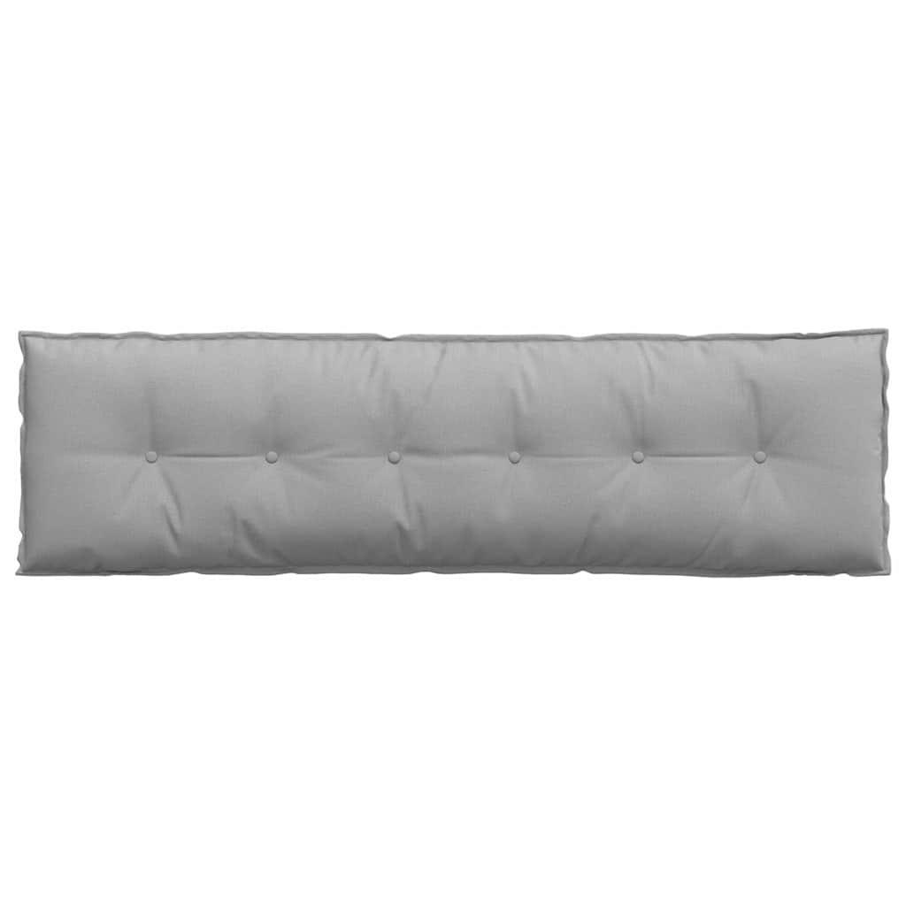 Cuscino per Schiena Grigio Nuvola 180 x 19 x 50 cm Tessuto