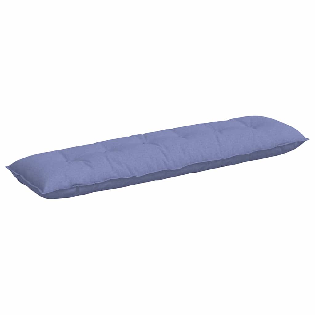 Cuscino per Schiena Blu jeans 180 x 19 x 50 cm Tessuto