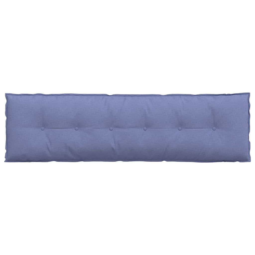 Cuscino per Schiena Blu jeans 180 x 19 x 50 cm Tessuto