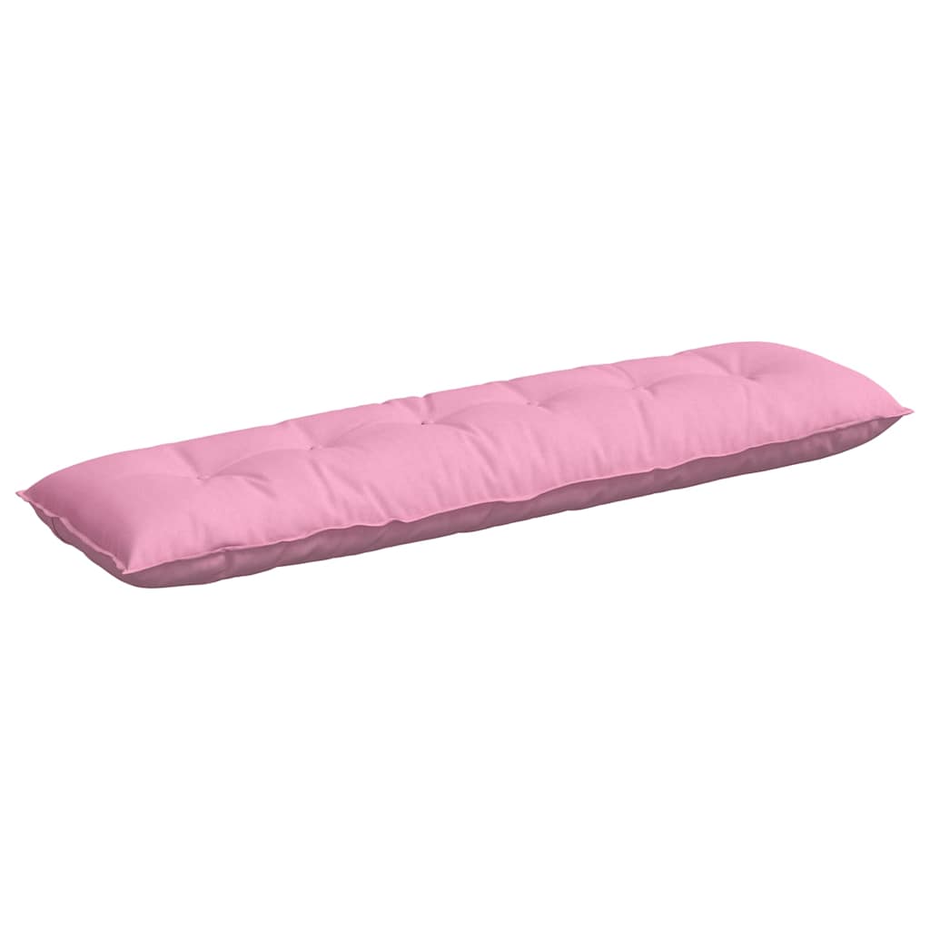 Cuscino per Schiena Rosa 180 x 19 x 50 cm Tessuto