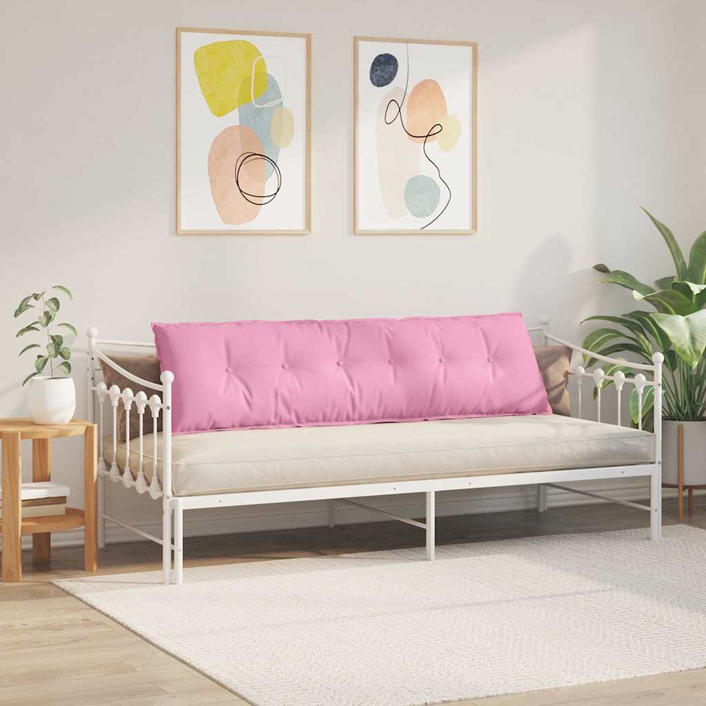 Cuscino per Schiena Rosa 180 x 19 x 50 cm Tessuto