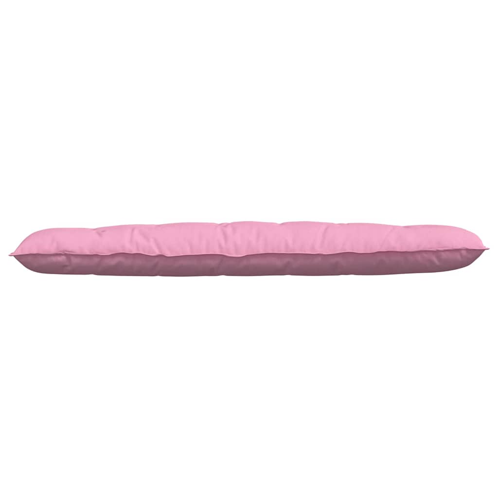 Cuscino per Schiena Rosa 180 x 19 x 50 cm Tessuto